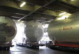 Три бочки по 55 тонн из Германии до Волгодонска